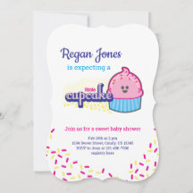 Personalizado Little Cupcake Baby Shower