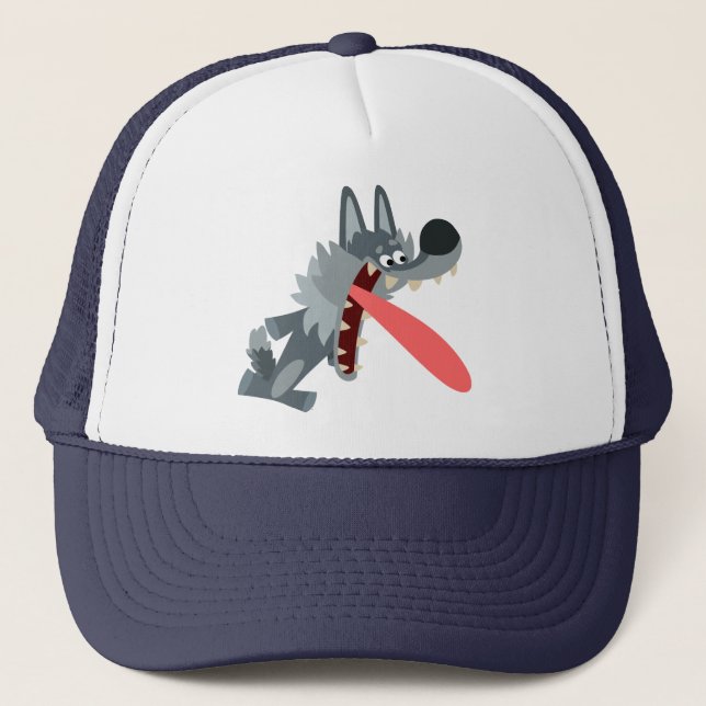 Personalizado  Lobo Gorra (Anverso)