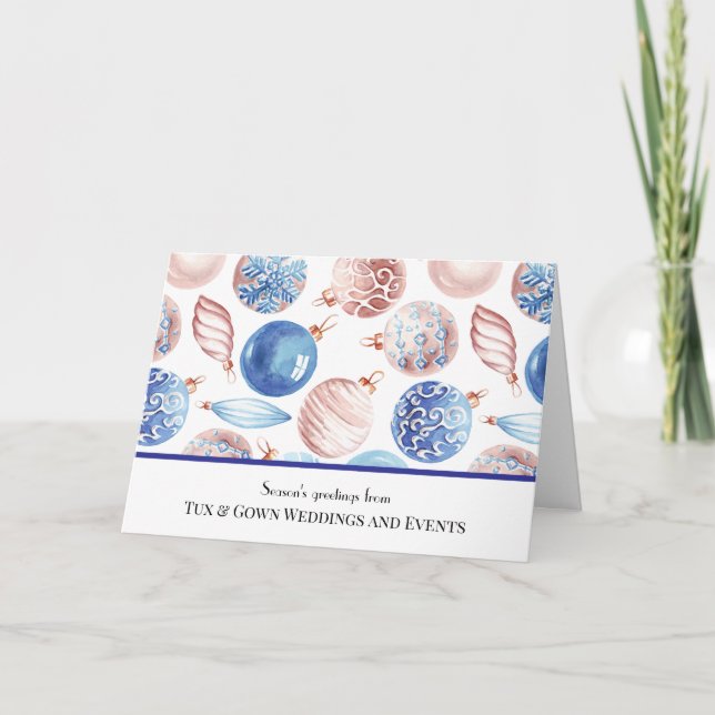 Personalizado Logotipo comercial Código QR Navidad (Anverso)