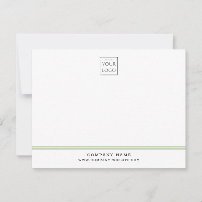 Personalizado logotipo comercial Línea verde Nota  (Anverso)