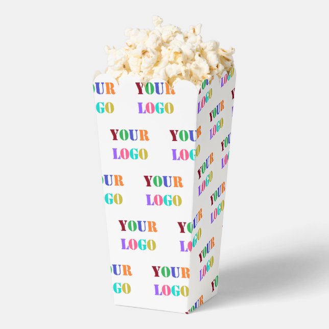 Personalizado Logotipo Compañía Caja de palomitas  (apareció)