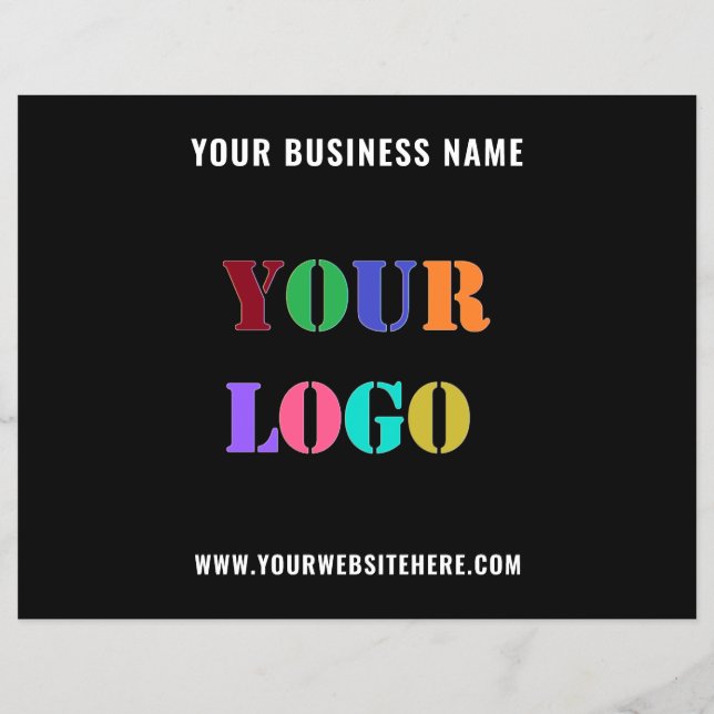 Personalizado Logotipo Promocional Volante de nego (Atrás)