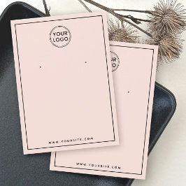 Personalizado logotipo tarjeta de visualización de