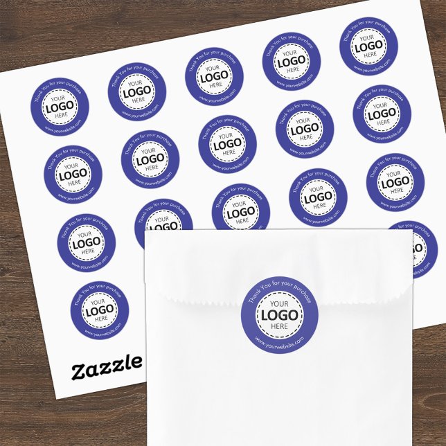 Personalizado Logotipo / Texto Pegatinas redondos  (Subido por el creador)