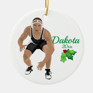 Personalizado Lucha contra el Ornamento de Navidad