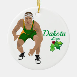 Personalizado Lucha contra el Ornamento de Navidad