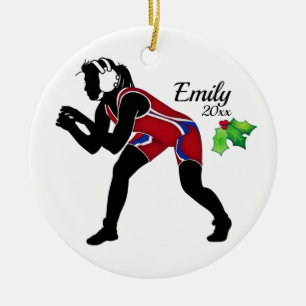Personalizado Lucha contra el Ornamento de Navidad
