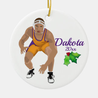 Personalizado Lucha contra el Ornamento de Navidad