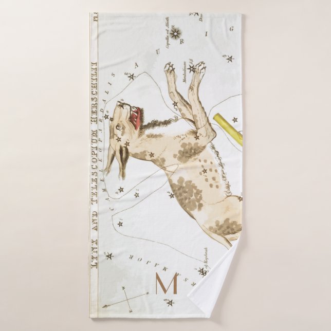 Personalizado Lynx Astrologer Constellation Horosc (Toalla de baño)
