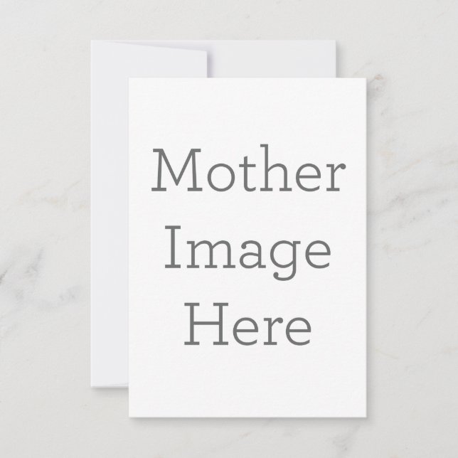 8,9 cm x 12,7 cm Tarjeta de agradecimiento plana (Anverso)