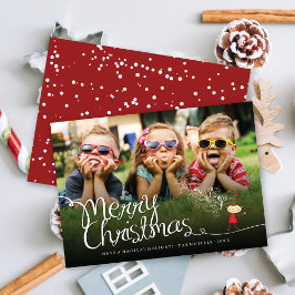 Personalizado mágico Elf Merry Navidad