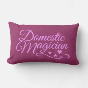 Personalizado mago doméstico arroja almohada