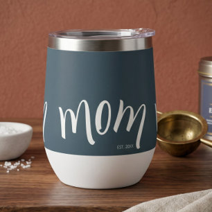 Personalizado Mamá Est Pizarra Azul Año Personaliz