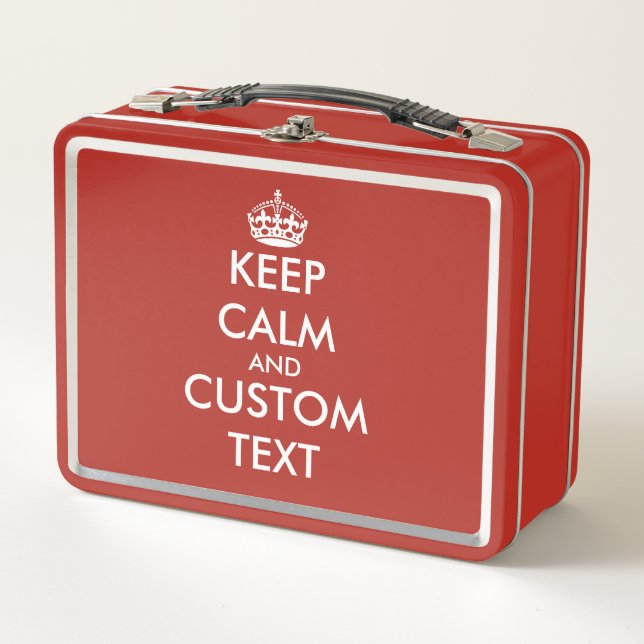 Personalizado mantener la calma y continuar con el (Anverso)