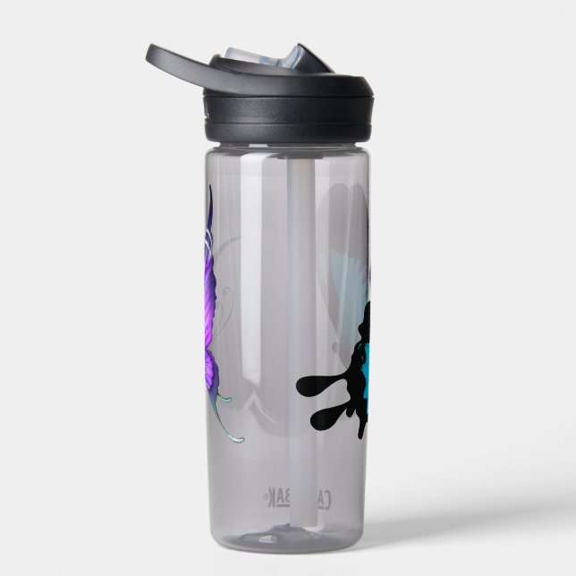 Personalizado mariposa 🦋 botella de agua (Derecho)