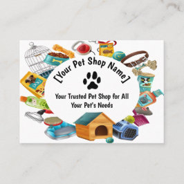 Personalizado Mascota Ver tarjeta de visita