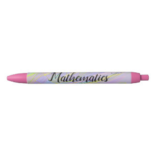 Personalizado Matemáticas Pluma Purple Doddle