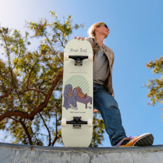 Personalizado mayor perdedor 8" Skateboard amarill