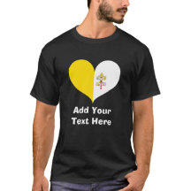 Personalizado Me Encanta La Camiseta De La Bandera