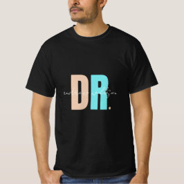 Personalizado Médico nombre camiseta de hombres