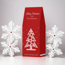Personalizado Merry Christmas Coffee Box