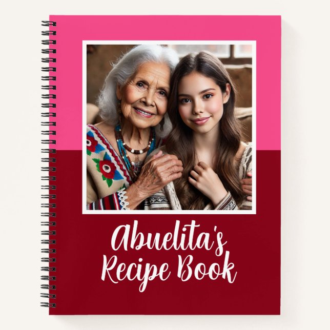 Personalizado Mexicano Abuelita - Libro de fotos d (Anverso)