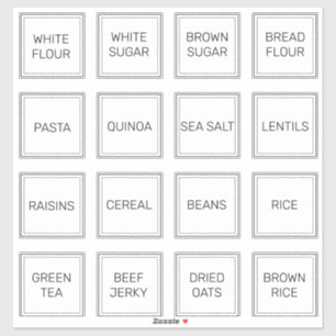 Personalizado Minimalista 16 Pegatinas de la Plaza