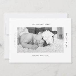 Personalizado Mínimamente Perfecto Invitación del 