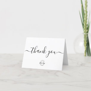 Personalizado moderno Agradecimiento al cliente Gr