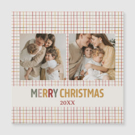 Personalizado moderno Dos Navidades de fotografía