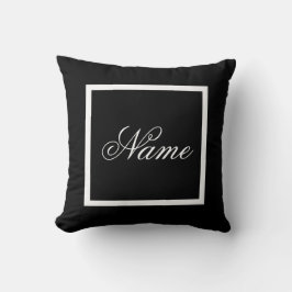 Personalizado Monocromo almohada de la decoración