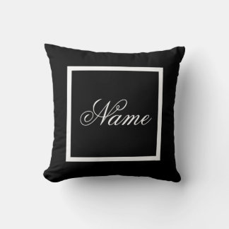 Personalizado Monocromo almohada de la decoración
