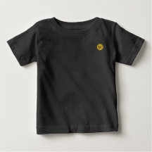 Personalizado Monograma Baby Soft Jersey Tee