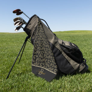 Personalizado Monograma Nombre Toalla de golf Patr