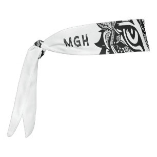 Personalizado Monograma Ojos de gato ornamental