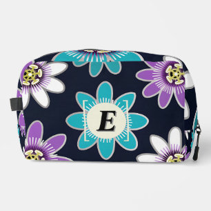 Personalizado Monograma Paseación Flor Bolsa de As
