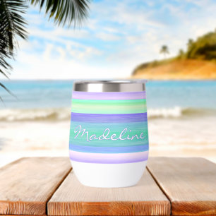 Personalizado morado azul morado pintura rosa mint