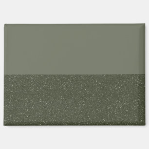 Personalizado Moss Green + imán texturizado (ruido