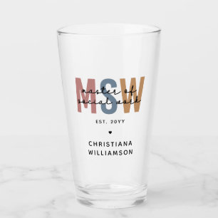 Personalizado MSW Master en Obra Social Graduación