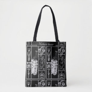Personalizado naturaleza de bolsos elegantes en bl