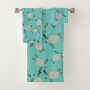 Personalizado Náutica Tortuga marina Aqua Verde az