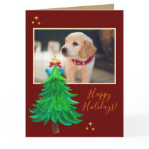 personalizado navidades de tarjetas FOTO mascota d