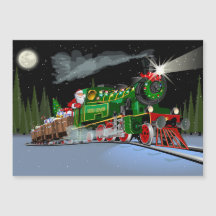 Personalizado Navidades tren postal