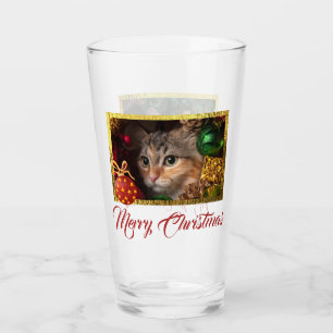 Personalizado navideño Fotos Vidrio de pintura