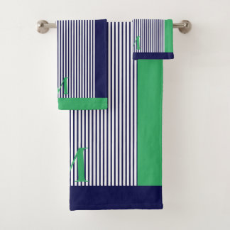 Personalizado Navy y Verde Marino Estético 