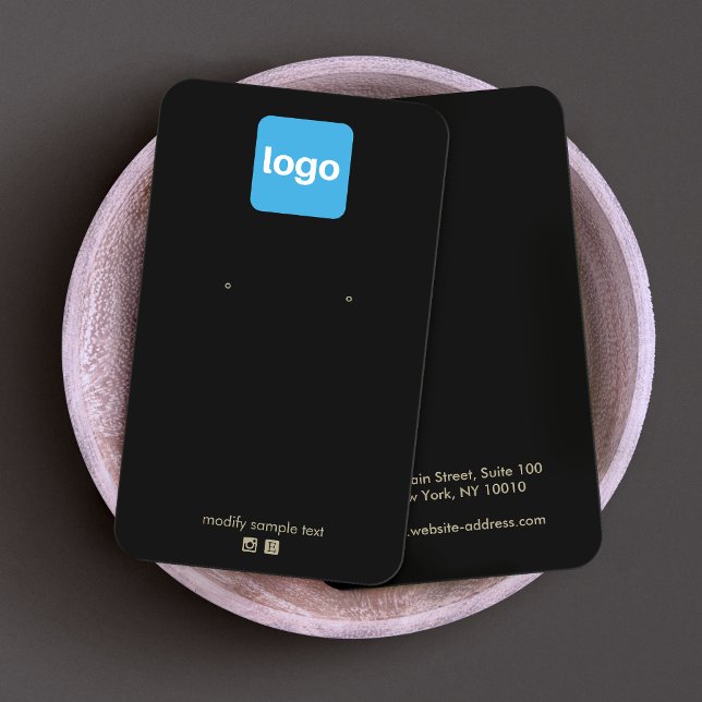 Personalizado NEGRO Añadir logotipo (Subido por el creador)