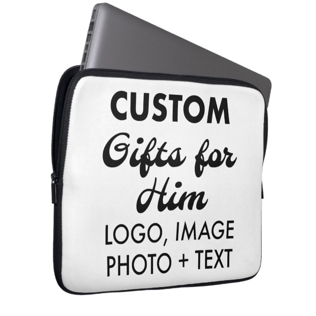 Personalizado Neoprene 13" Funda de la cubierta de (Anverso derecho)