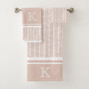 Personalizado Neutral Earthy Sand Zigzag Stripes A
