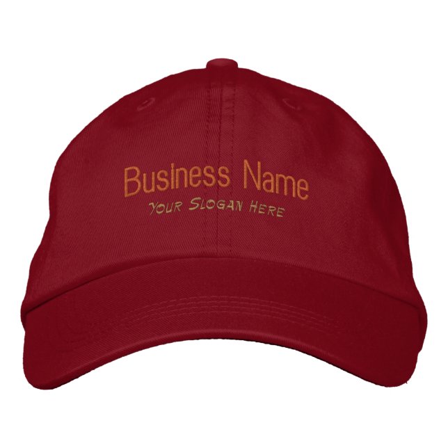 Personalizado Nombre comercial Texto Gorras de col (Anverso)