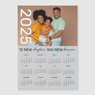 Personalizado Nombre de foto de familia 2025 Magne